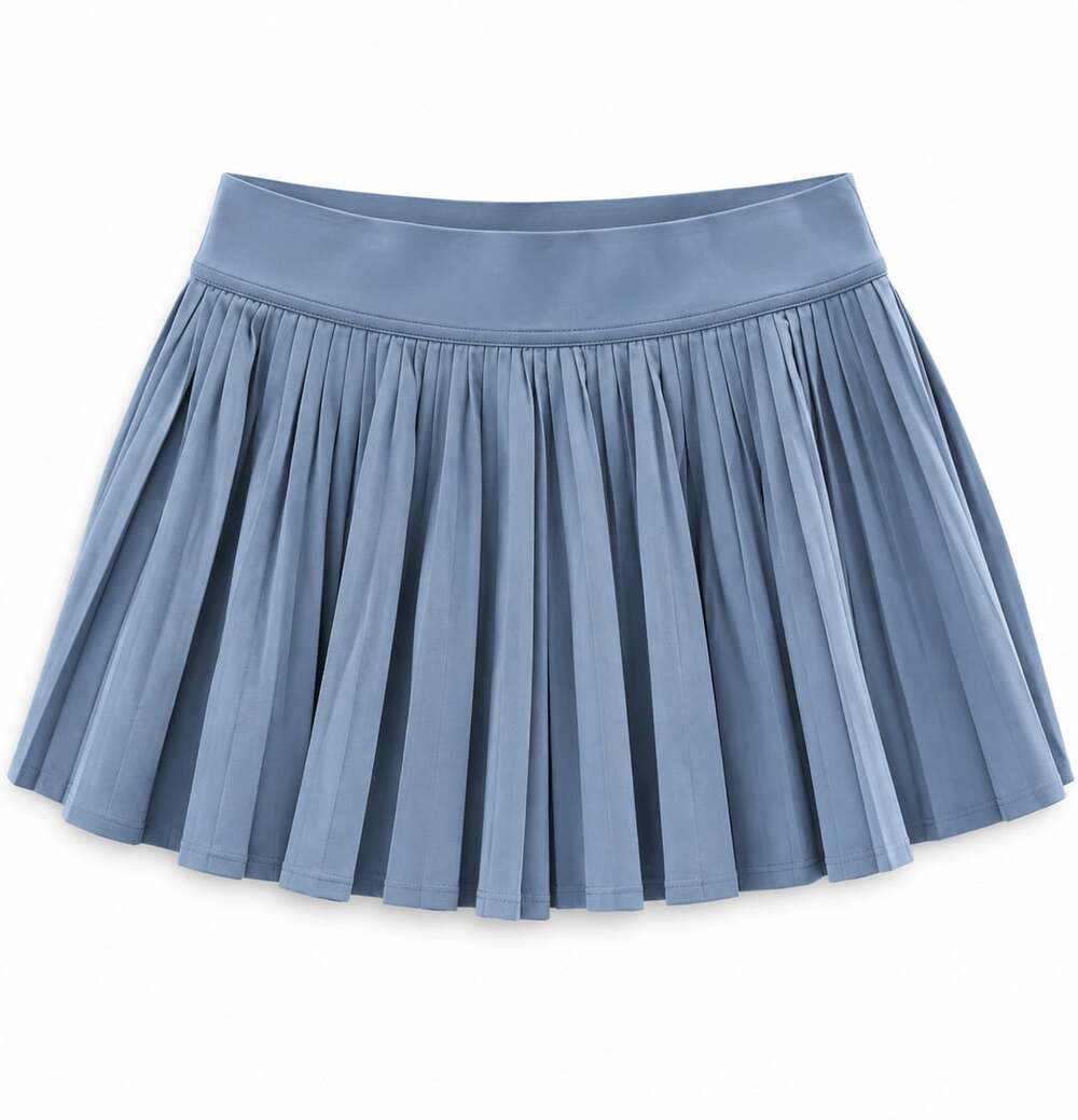 Lululemon Pleated Tennis Skirt Size 4 Blue Skort (z)